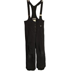 Fera International Women's Bib Overalls Ski Pants Size 32R